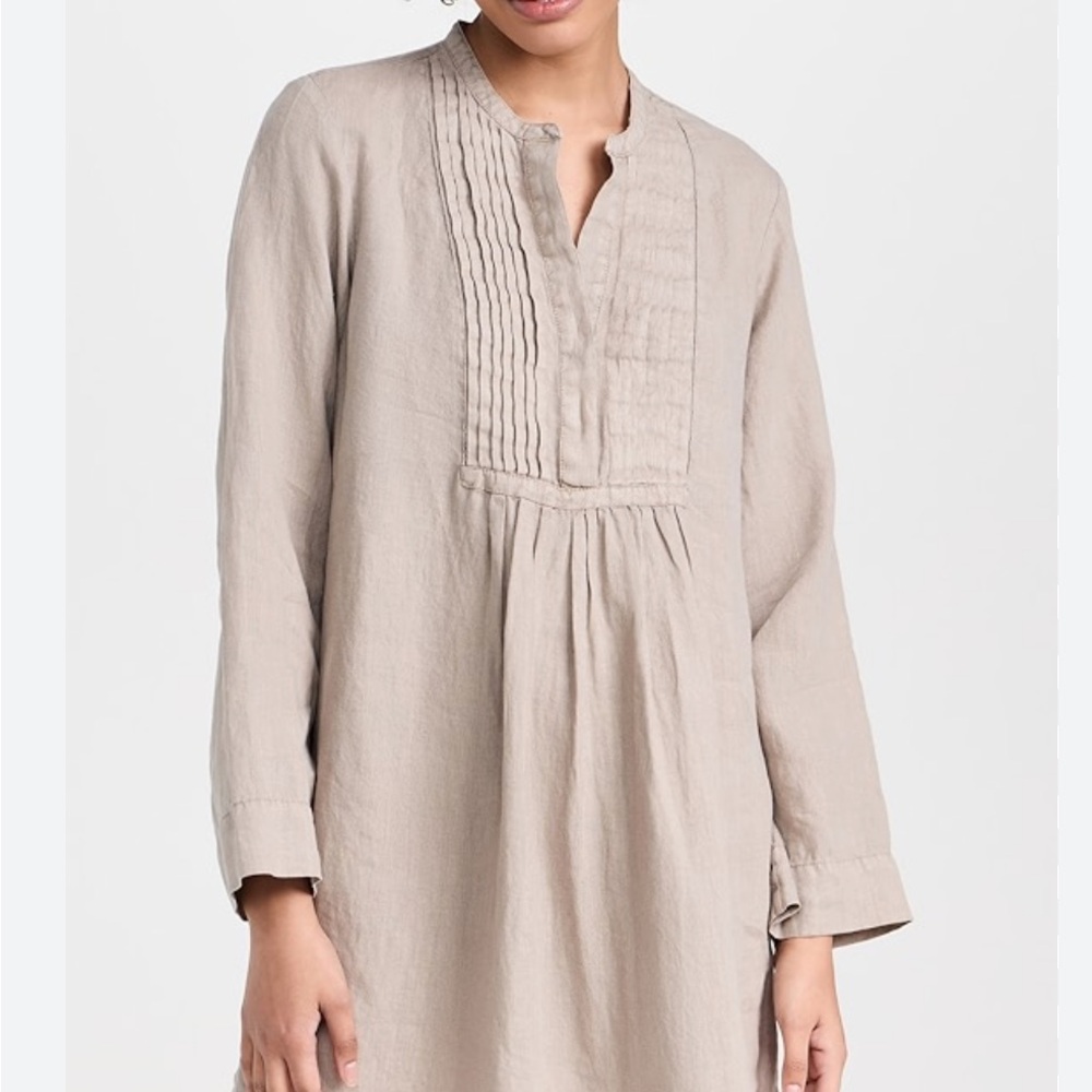 James Perse linen Kaftan dress